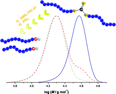 Graphical abstract: Facile conversion of RAFT polymers into hydroxyl functional polymers: a detailed investigation of variable monomer and RAFT agent combinations