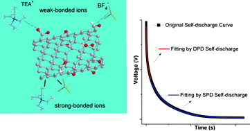 Graphical abstract: A divided potential driving self-discharge process for single-walled carbon nanotube based supercapacitors