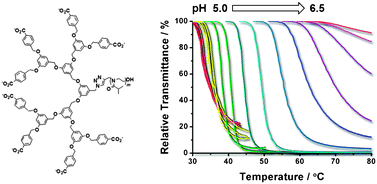 Graphical abstract: Dual stimuli-responsive dendritic-linear block copolymers