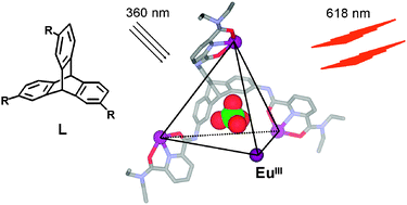 Graphical abstract: Building large supramolecular nanocapsules with europium cations