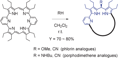 Graphical abstract: Highly reactive meso-like positions of dipyrihexaphyrin