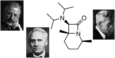 Graphical abstract: Diastereoselective synthesis of a bicyclic β-lactam with penicillin G-like spectrum of activity by carbonylation of an acyclic diaminocarbene