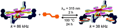 Graphical abstract: A five-component nanorotor with speed regulation