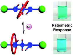 Graphical abstract: Squaraine rotaxane shuttle as a ratiometric deep-red optical chloride sensor