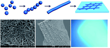 Graphical abstract: Fluorescent self-assembled nanowires of AIE fluorogens
