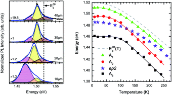 Graphical abstract: New insights into the temperature-dependent photoluminescence of Mg-doped GaAs nanowires and epilayers