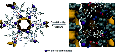 Graphical abstract: Selective CO2 uptake and vapor adsorption study within Sn(iv) porphyrin crystals