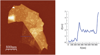 Graphical abstract: Graphene related magnetic materials: micromechanical exfoliation of 2D layered magnets based on bimetallic anilate complexes with inserted [FeIII(acac2-trien)]+ and [FeIII(sal2-trien)]+ molecules