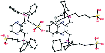 Graphical abstract: Zwitterionic phosphonium ligands: synthesis, characterization and application in telomerization of 1,3-butadiene