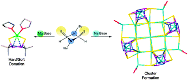 Graphical abstract: A versatile hard–soft N/S-ligand for metal coordination and cluster formation