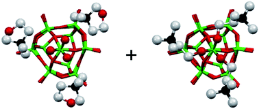 Graphical abstract: Solid solution of a zeolite and a framework-bound OSDA-containing molecular sieve
