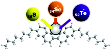 Graphical abstract: Effects of chalcogen atom substitution on the optoelectronic and charge-transport properties in picene-type π-systems
