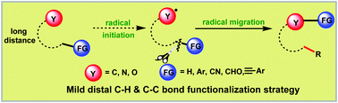 Graphical abstract: Distal radical migration strategy: an emerging synthetic means
