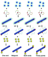 Graphical abstract: Precise surface structure of nanofibres with nearly atomic-level precision