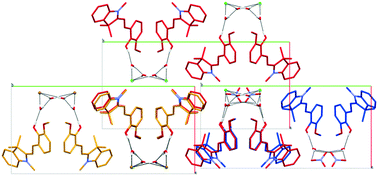 Graphical abstract: Acidochromic spiropyran–merocyanine stabilisation in the solid state