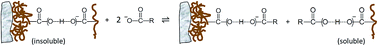Graphical abstract: Charge-assisted hydrogen bonding as a cohesive force in soil organic matter: water solubility enhancement by addition of simple carboxylic acids