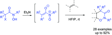 Graphical abstract: A newly designed heterodiene and its application to construct six-membered heterocycles containing an N–O bond