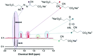 Graphical abstract: Kinetics and mechanism for thermal and photochemical decomposition of 4,4′-azobis(4-cyanopentanoic acid) in aqueous media