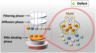 Graphical abstract: Amorphous manganese silicate/PVDF membrane in the diffusive gradient in a thin-film for selective monitoring of lead
