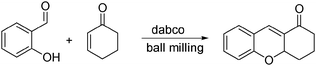 Domino oxa-Michael-aldol reaction.