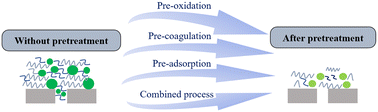 Graphical abstract: Fouling control of different pretreatments on ceramic fouling ultrafiltration: a review