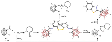 Graphical abstract: Application of the aza-Wittig reaction for the synthesis of carboranyl Schiff bases, benzothiazoles and benzoselenazolines