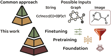 Graphical abstract: Data efficient molecular image representation learning using foundation models