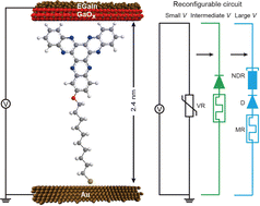 Graphical abstract: Molecular-scale in-operando reconfigurable electronic hardware