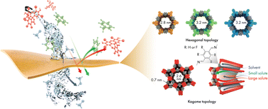 Graphical abstract: Fluorinated 2D conjugated porous organic polymer films with modular structural topology for controlled molecular sieving