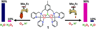 Controlled O2 reduction at a mixed-valent (II,I) Cu2S core - Chemical ...