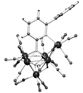 Graphical abstract: Hexaruthenium cluster complexes of basal edge-bridged square pyramidal metallic skeleton. First efficient synthesis and reactivity studies