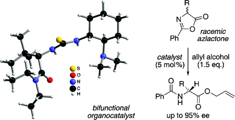 Graphical abstract: Second-generation organocatalysts for the highly enantioselective dynamic kinetic resolution of azlactones