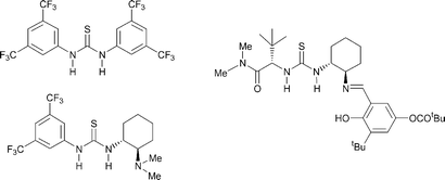 Graphical abstract: Recognition and activation by ureas and thioureas: stereoselective reactions using ureas and thioureas as hydrogen-bonding donors