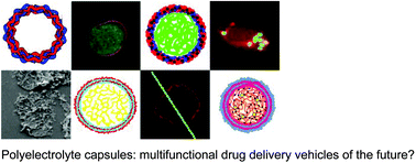 Graphical abstract: Release mechanisms for polyelectrolyte capsules