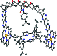 Graphical abstract: Probing the dimensions of semi-rigid inner functionalised U-shaped bis-porphyrin cavities