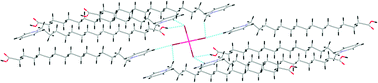 Graphical abstract: Competitive interactions in carboxy-functionalized pyridinium salts: crossover from O–H⋯O to O–H⋯X–M contacts