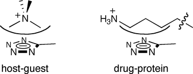 Graphical abstract: A shape-dependent hydrophobic effect for tetrazoles