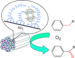 Graphical abstract: Photooxygenation of hydrocarbons over efficient and reusable decatungstate heterogenized on hydrophobically-modified mesoporous silica