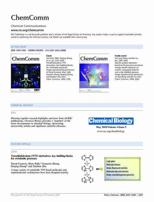 Contents and Chemical Biology