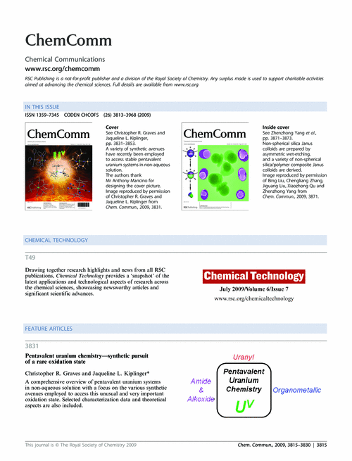 Contents and Chemical Technology