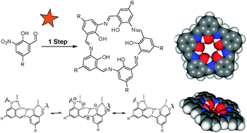 Graphical abstract: Campestarenes: novel shape-persistent Schiff base macrocycles with 5-fold symmetry