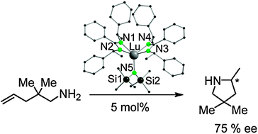 Graphical abstract: Chiral lutetium benzamidinate complexes