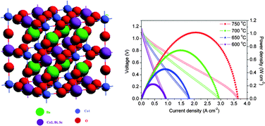 Graphical abstract: Novel B-site ordered double perovskite Ba2Bi0.1Sc0.2Co1.7O6−x for highly efficient oxygen reduction reaction