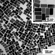 Graphical abstract: Uniform and controllable preparation of Au–Ag core–shell nanorods using anisotropic silver shell formation on gold nanorods