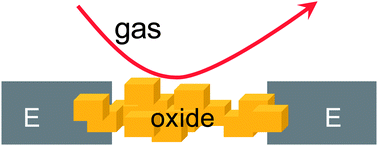 Graphical abstract: Nanosensors: towards morphological control of gas sensing activity. SnO2, In2O3, ZnO and WO3 case studies