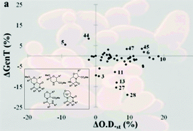 Graphical abstract: Chemical genetics approach to identify new small molecule modulators of cell growth by phenotypic screening of Saccharomyces cerevisiae strains with a library of morpholine-derived compounds