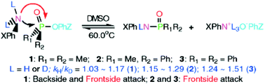 Graphical abstract: Kinetics and mechanism of the anilinolyses of aryl dimethyl, methyl phenyl and diphenyl phosphinates