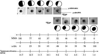 Graphical abstract: Shape evolution control of phase-separated colloidal nanoparticles