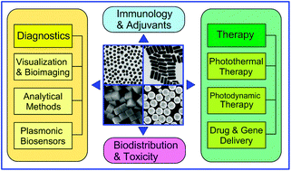 Graphical abstract: Gold nanoparticles in biomedical applications: recent advances and perspectives