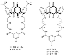 Graphical abstract: Extending the family of heteroditopic calix[4]diquinone receptors for cooperative AND ion-pair recognition